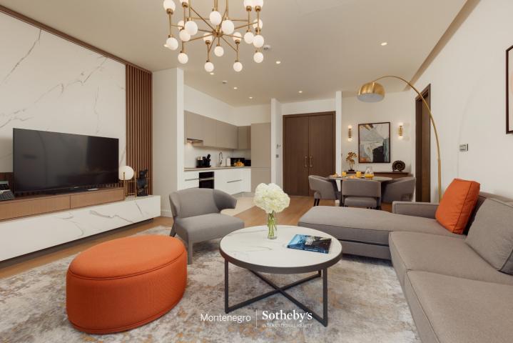 Furnished One Bedroom Marina View Apartment Portonovi