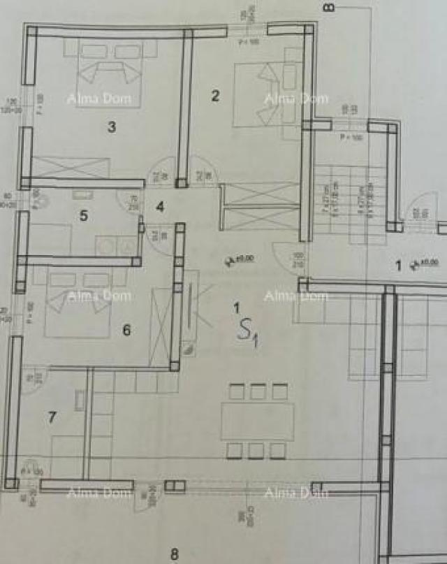 Stan Stan u novogradnji s vrtom i bazenom– Novigrad, 400 m od mora