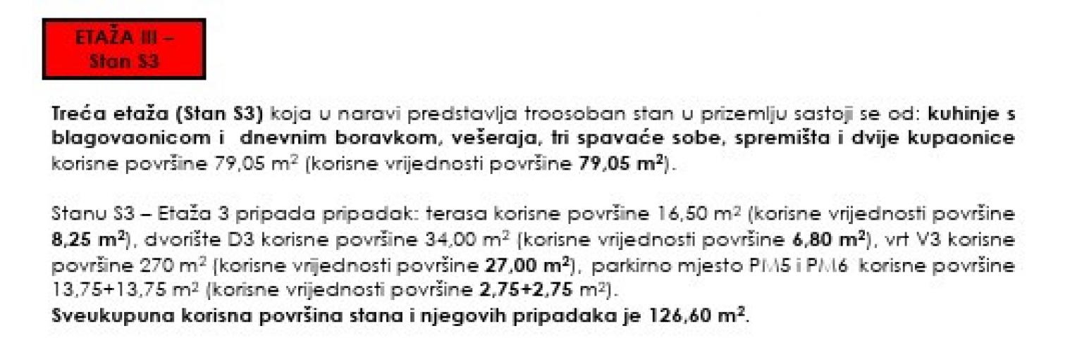 LUKSUZNI STAN U PRIZEMLJU- PRIVLAKA DALMACIJA 250m OD MORA
