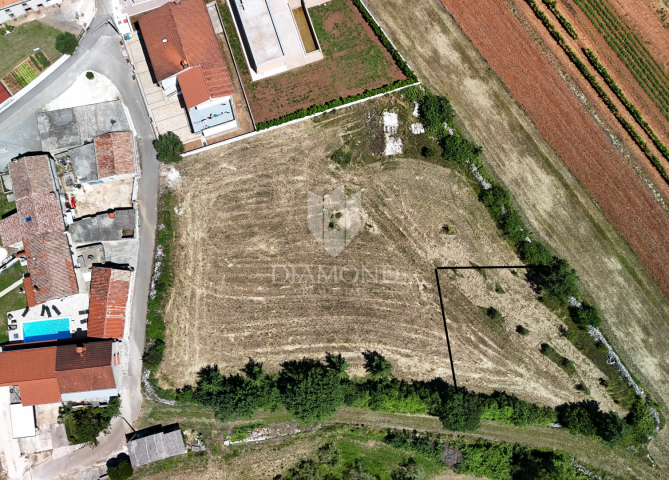 Istra, Žminj, okolica, građevinsko zemljište na mirnoj lokaciji