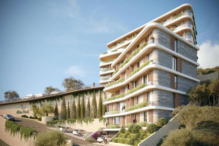 Prodaja – Luksuzan jednosoban stan 56 m², Liman Olive, Ulcinj | Završetak jul 2026 | Kupci oslobođen