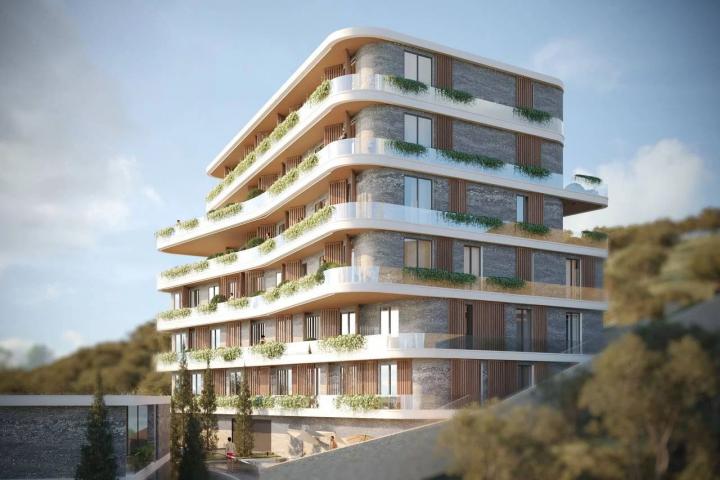 Prodaja – Luksuzan jednosoban stan 56 m², Liman Olive, Ulcinj | Završetak jul 2026 | Kupci oslobođen