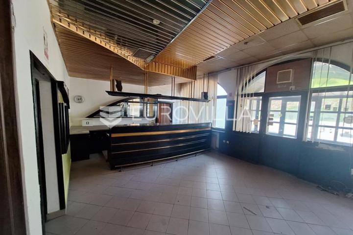 Karlovac, Borlin, kuća 720 m² s poslovnim prostorom, gospodarskom zgradom i nogometnim terenom