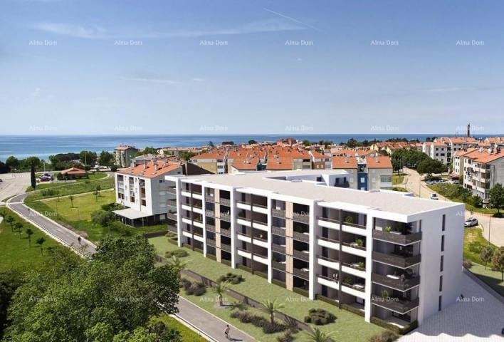 Stan Prodaja - moderan stan s dvije spavaće sobe, samo 200 m od mora i plaža, Umag!