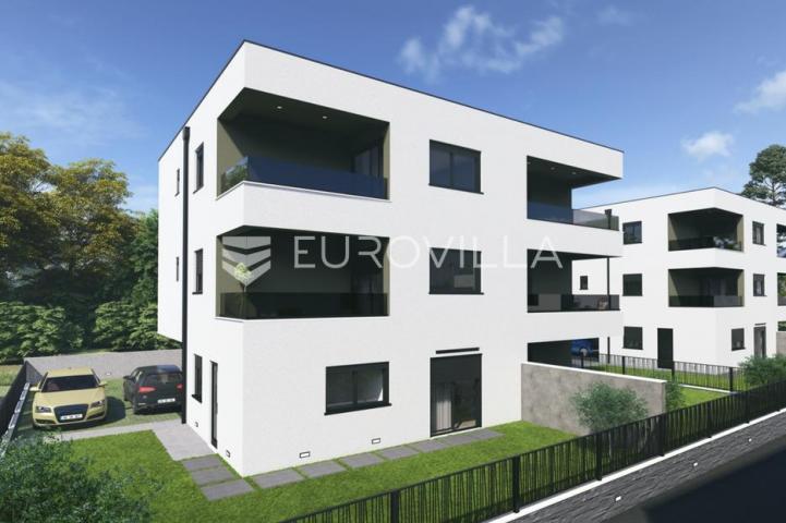 Kaštel Stari, stan u novogradnji 61,5 m², s pogledom na more i natkriveni parking