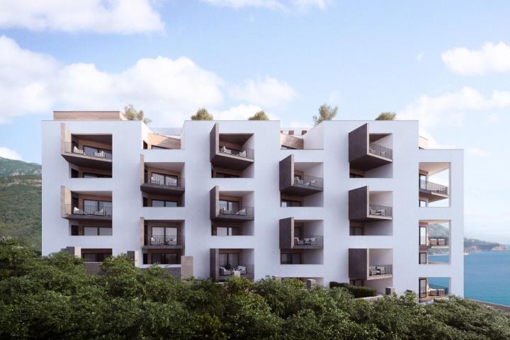 Jednosoban stan 52.84m2 u novom stambenom kompleksu u Becicima. 