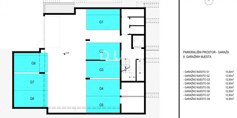 PRIMOŠTEN - Prizemni stan u novogradnji 100 m od mora (S1)