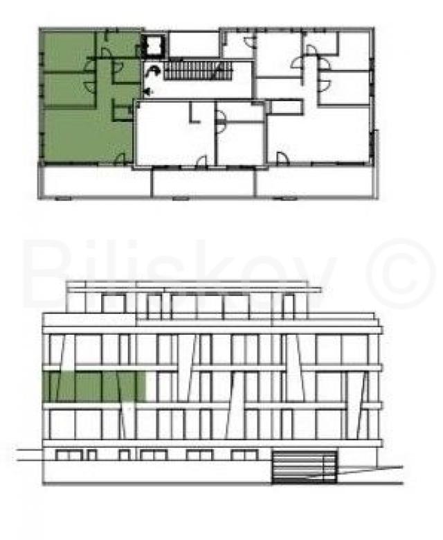Split, Žnjan prodaja stan 76,50 m2 + 2 parkinga