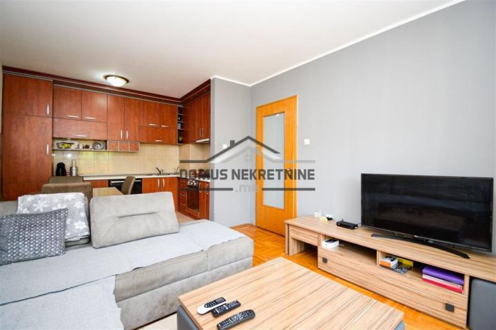 Jednosoban namješten stan 45m2, Krivi Most - Podgorica