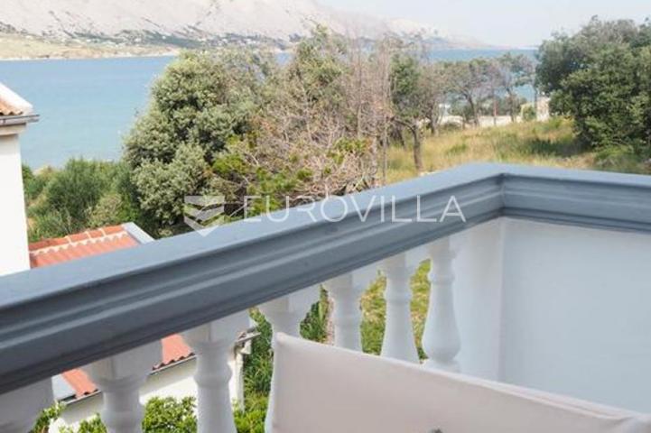 Zadar, Pag, kuća s apartmanima i pogledom na more