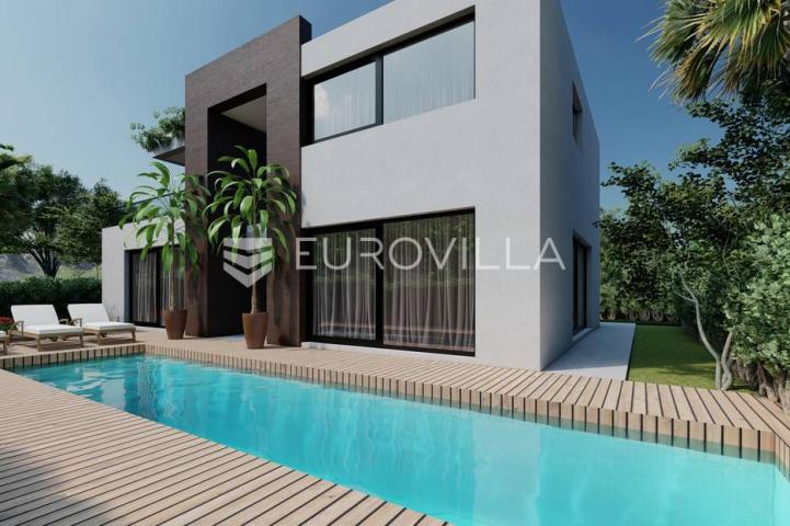 Zadar, Privlaka, villa s bazenom i pogledom na more