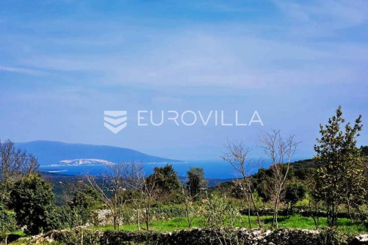 Marčana, Kavran, prekrasno građevinsko zemljište s dozvolom, plaćenim komunalijama, pogled more 652 