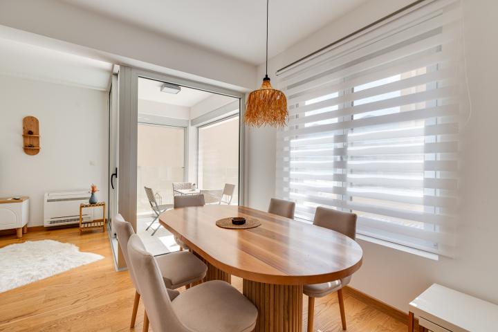 Attractive 86 m² Apartment in Dobrota – Large Terrace, Sea View, Garage & Storage