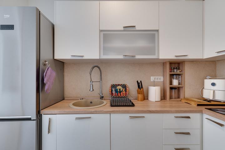 Attractive 86 m² Apartment in Dobrota – Large Terrace, Sea View, Garage & Storage