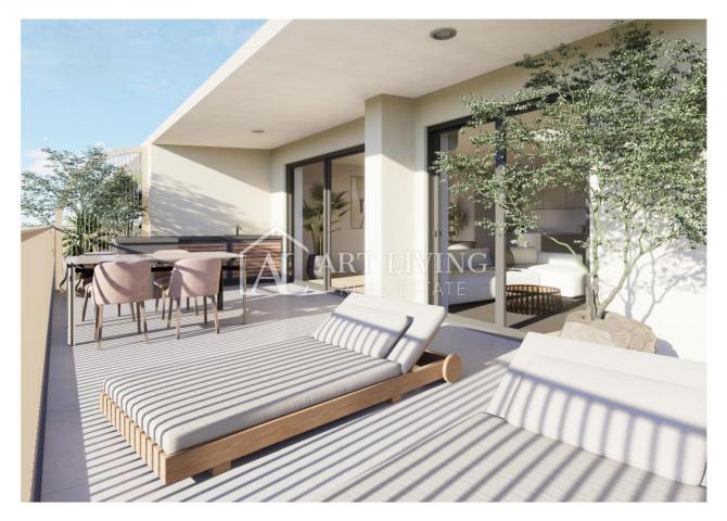 Umag, centar - NOVOGRADNJA, luksuzni penthouse na TOP lokaciji