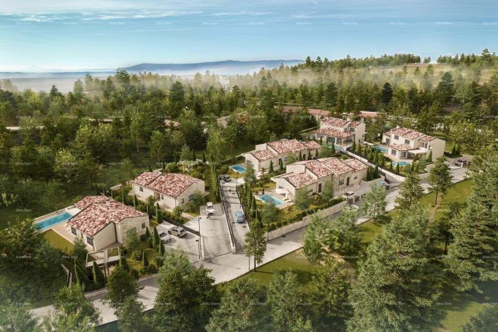 Bauland BARBAN - Bauland mit Projekt (Hälfte eines Duplex), 15 Minuten vom Meer entfernt