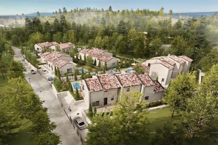 Bauland BARBAN - Bauland mit Projekt (Hälfte eines Duplex), 15 Minuten vom Meer entfernt