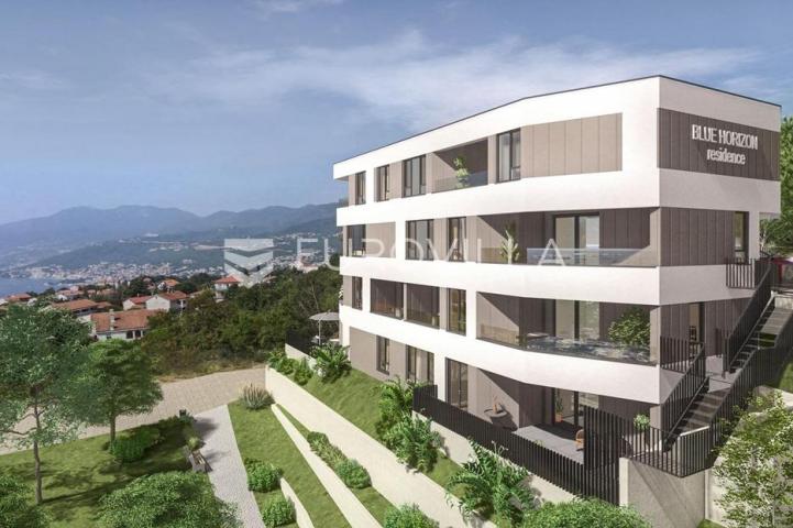 Kastav, Rešetari, Blue Horizon Residence, atraktivan dvosoban stan u novogradnji, 82 m²
