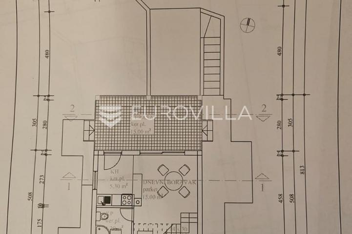 Slunj, Blagaj, kuća 90 m², s otokom uz samu rijeku Koranu na parceli 7873 m²