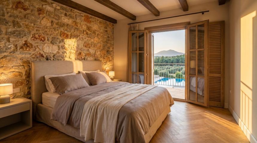 Jednosoban stan 38.16m² u luksuznom kompleksu Palazzo Jaz sa bazenom – Kovačko Polje, Kotor (Mogućno