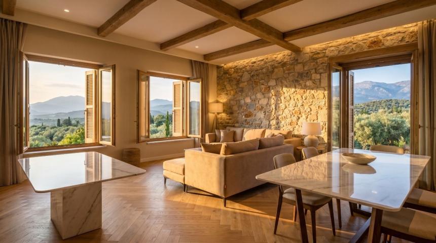 Jednosoban stan 38.76m² u luksuznom kompleksu Palazzo Jaz sa bazenom – Kovačko Polje, Kotor (Mogućno