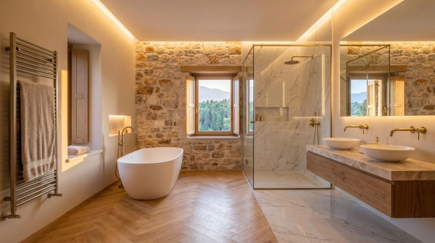 Dvosoban stan 58m² u luksuznom kompleksu Palazzo Jaz sa bazenom – Kovačko Polje, Kotor (Mogućnost od