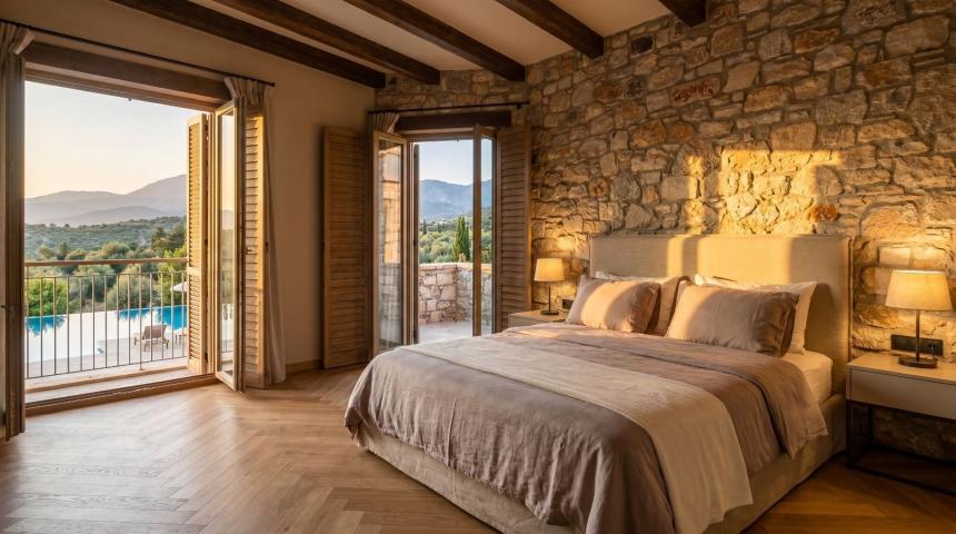 Jednosoban stan 46m² u luksuznom kompleksu Palazzo Jaz sa bazenom – Kovačko Polje, Kotor (Mogućnost 
