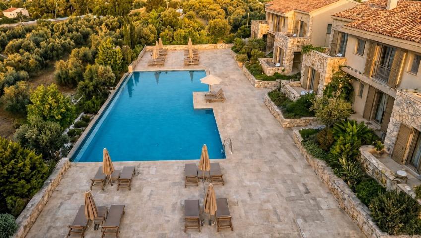 Jednosoban stan 40.83m² u luksuznom kompleksu Palazzo Jaz sa bazenom – Kovačko Polje, Kotor (Mogućno