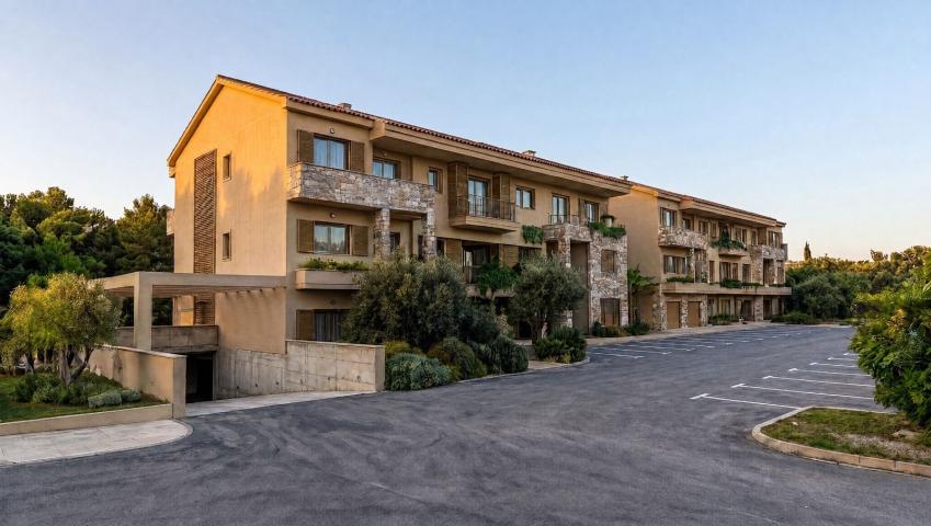 Dvosoban stan 65.45m² u luksuznom kompleksu Palazzo Jaz sa bazenom – Kovačko Polje, Kotor (Mogućnost