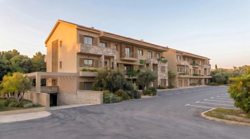Jednosoban stan 45.30m² u luksuznom kompleksu Palazzo Jaz sa bazenom – Kovačko Polje, Kotor (Mogućno