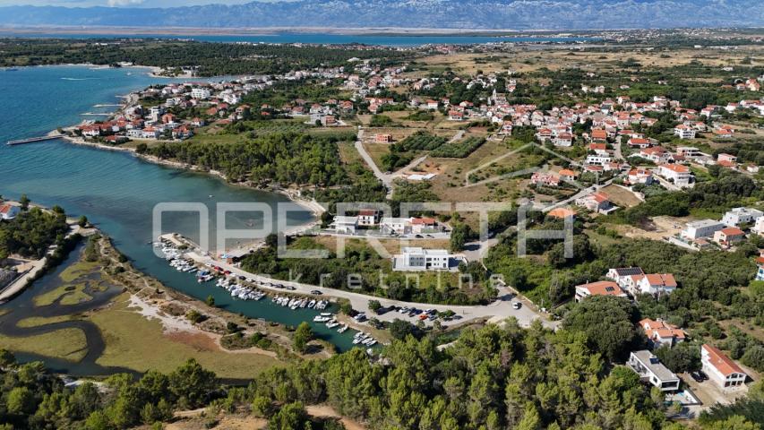 Zaton, Nin – Građevinsko zemljište prvi red do mora, 2.000 m²