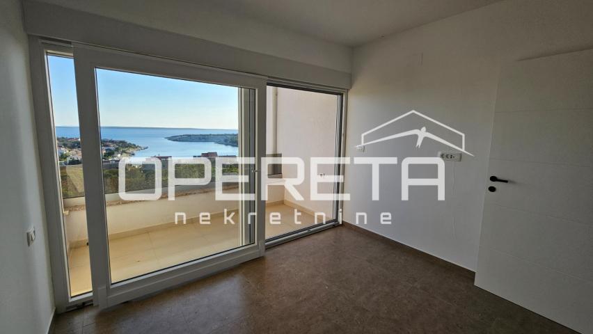 Šimuni, Pag – Moderan dvoetažni apartman s pogledom na more S2
