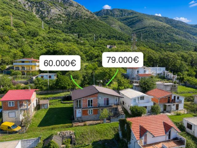 House with two separate apartments in Sutomore, Zankovichi district
