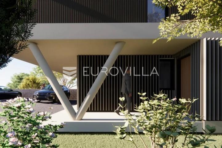 Vodnjan, Barbariga, novogradnja, luksuzan stan na drugom katu s prekrasnim pogledom 122 m²