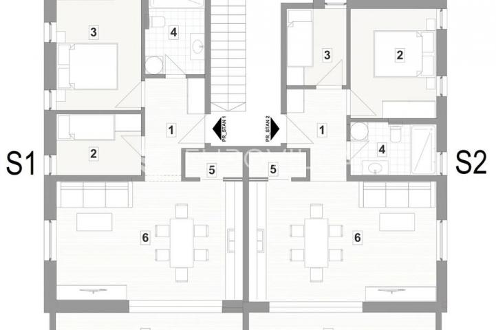 Vodnjan, Barbariga, novogradnja, luksuzan stan u prizemlju s vrtom od 140 m²