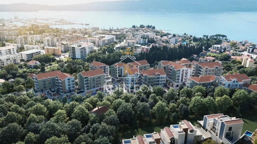 Novogradnja u Tivtu – Jednosoban stan sa pogledom na more | Donja Lastva