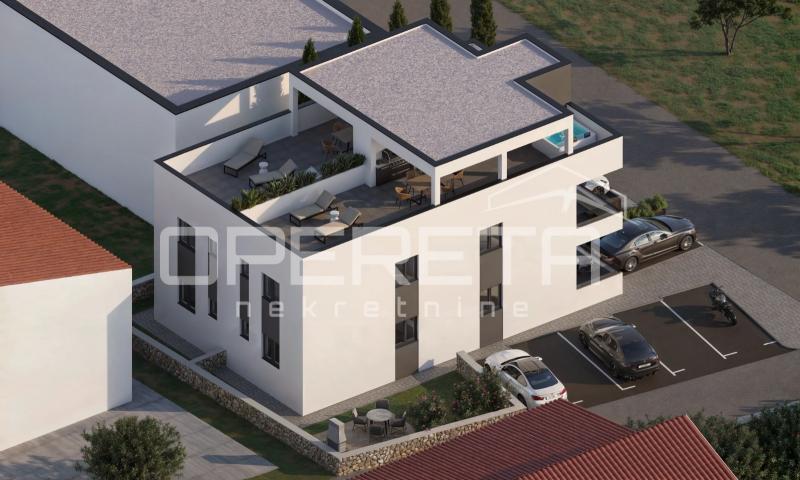 PRODAJA, NOVOGRADNJA, 3-SOBAN STAN U PRIZEMLJU S PRIPADAJUĆIM VRTOM, VIR, MILJKO