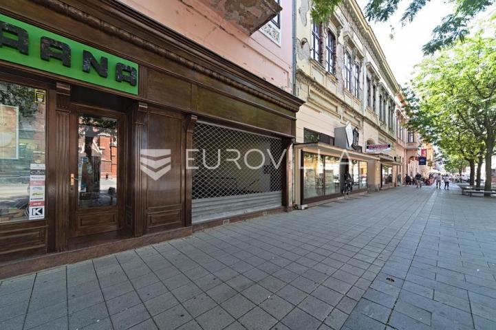 Osijek, Centar, Zakup uličnog poslovnog prostora 283 m², Županijska
