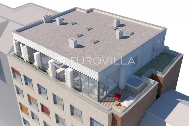 Zagreb, Donji grad, jedinstven dvosoban stan u novogradnji, površine 76 m²