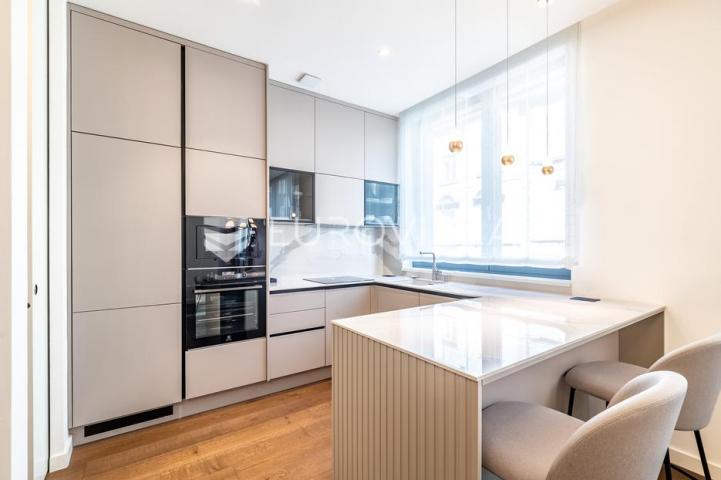 Zagreb, Donji grad, jedinstven dvosoban stan u novogradnji, površine 76 m²