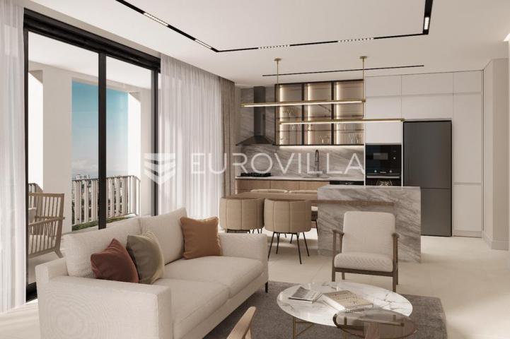 Trogir, Seget Donji, jednosoban stan na 4. katu neto korisne površine 53,22 m², E19