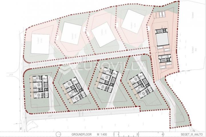 Trogir, Seget Donji, jednosoban stan na 4. katu neto korisne površine 53,22 m², E19