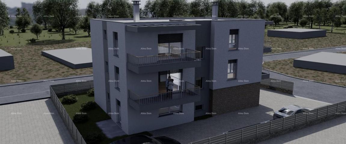 Stan Novogradnja, stan s 2 spavaće sobe na 2. katu