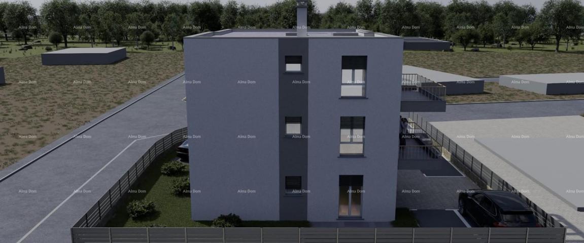 Stan Novogradnja, stan s 2 spavaće sobe na 2. katu