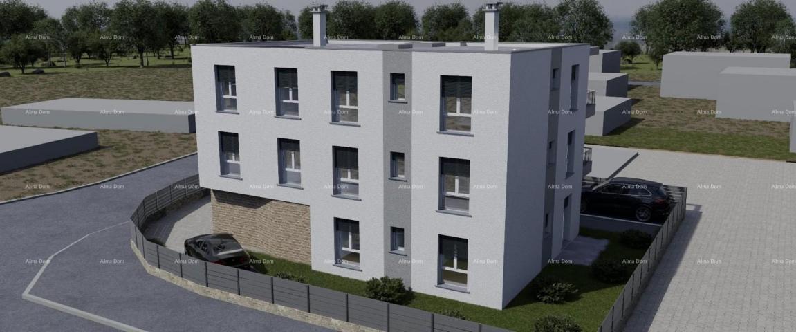 Stan Novogradnja, stan s 2 spavaće sobe na 2. katu