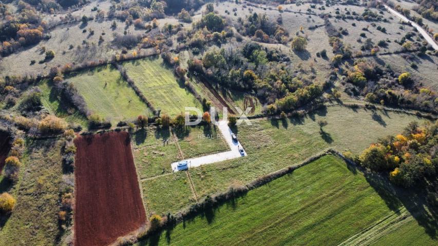 ISTRA, ŽMINJ - Građevinsko zemljište s dozvolom i projektom 