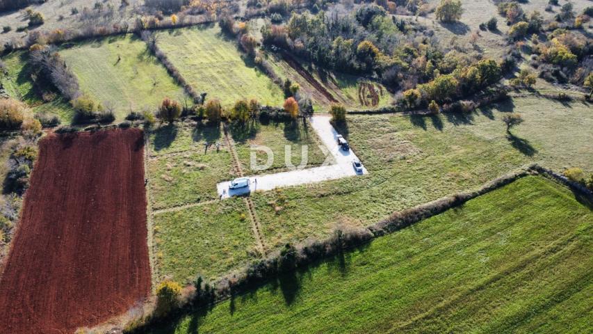 ISTRA, ŽMINJ - Građevinsko zemljište s dozvolom i projektom 
