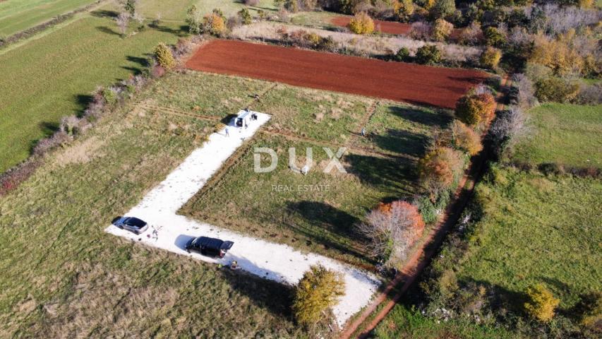 ISTRA, ŽMINJ - Građevinsko zemljište s dozvolom i projektom 