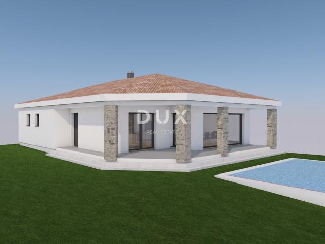 ISTRA, ŽMINJ - Građevinsko zemljište s dozvolom i projektom 