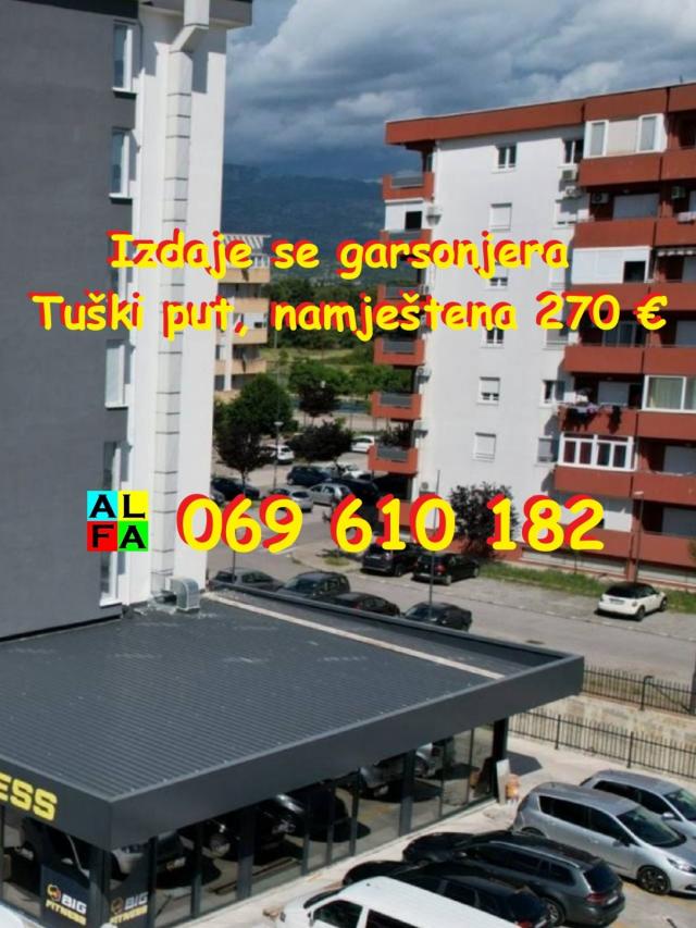 TUŠKI PUT : Izdaje se garsonjera, namještena